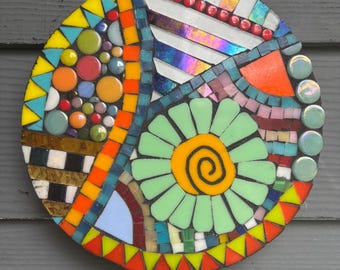 Mosaic abstract whimsy  “8”