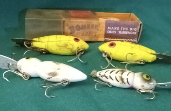 Fishing Lures Vintage Bomber One Lure in Box Vintage Fishing Lures