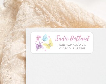 thumbnail image 2 of Gold Foil Address Labels Colorful Images 2 of 13