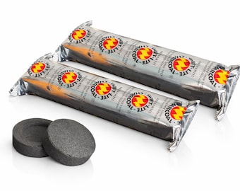 Instant Lighting Charcoal for Bakhoor | Excelsior Swift-Lite Natural Incense Coals