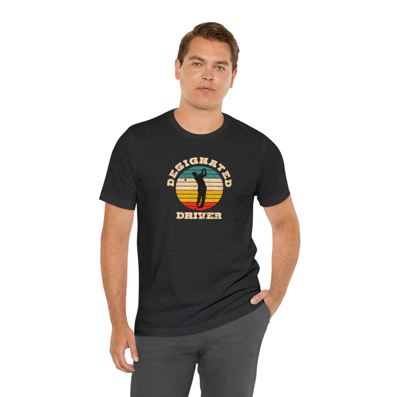 Designated Driver Funny Golf Tshirt - Funny Golf Gift - Inappropriate Golf Shirt image 6