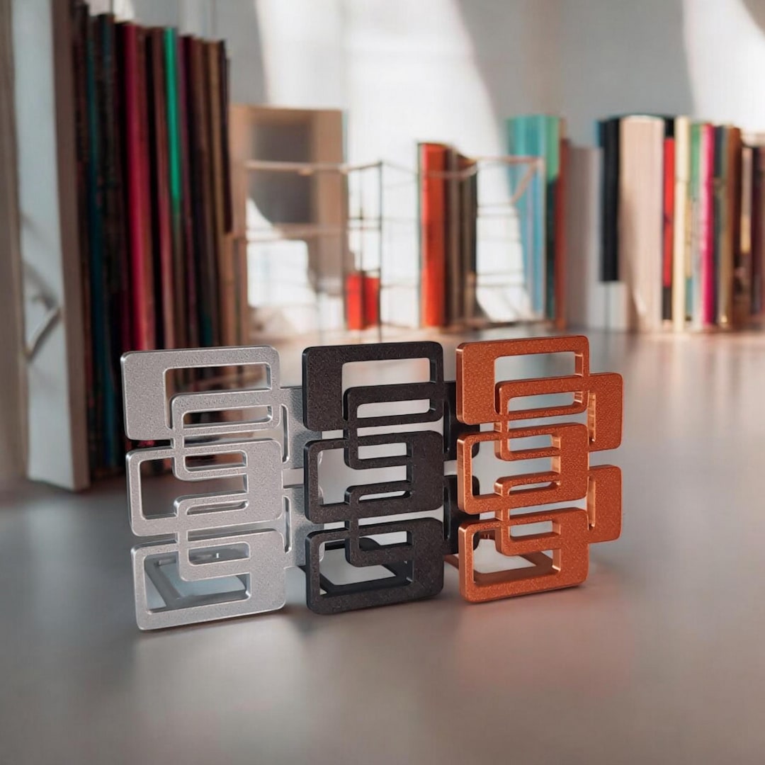 Retro Bookends in Mid Century Modern Style | Decorative Atomic Age ...