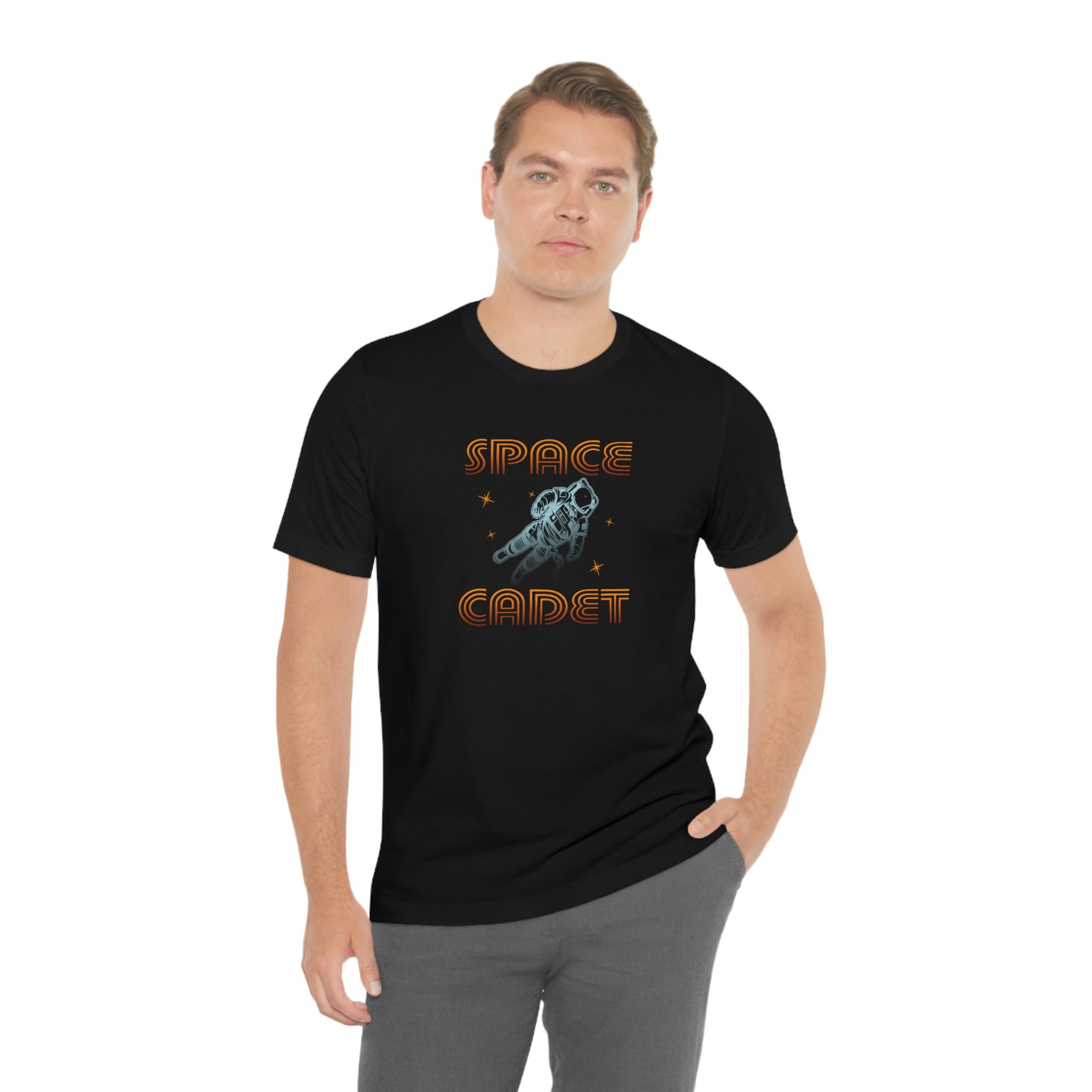 70s Slang Retro Vintage Graphic Space Cadet Short Sleeve T