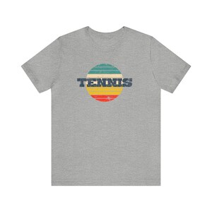 Retro Tennis Tshirt, Vintage Tennis Tshirt, Tennis Gifts