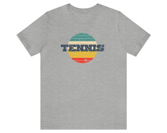 Retro Tennis Tshirt, Vintage Tennis Tshirt, Tennis Gifts