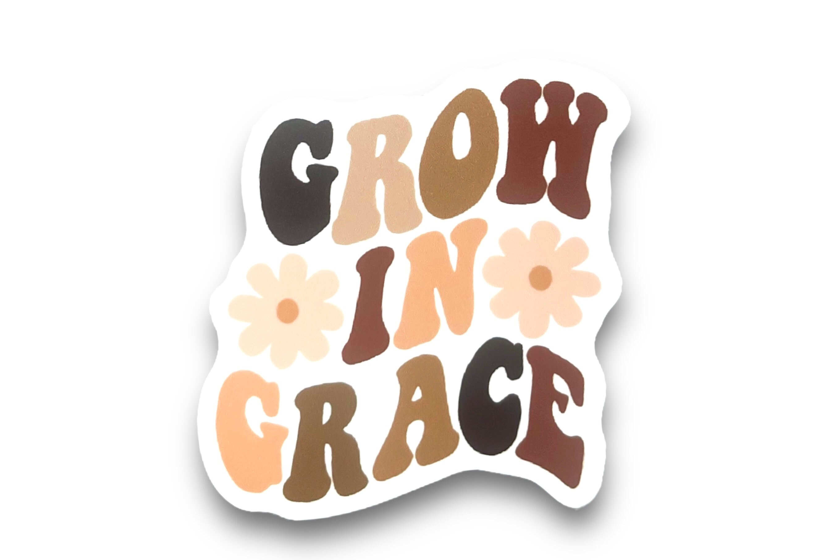 Grow in Grace | Christian | Faith | Sticker - Etsy