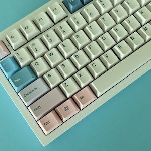 Twilight Night Pastel Color Sunset Theme Keycap Set for Mechanical Keyboard | 142 keys | Cherry Profile | MX Switch Type | PBT Material
