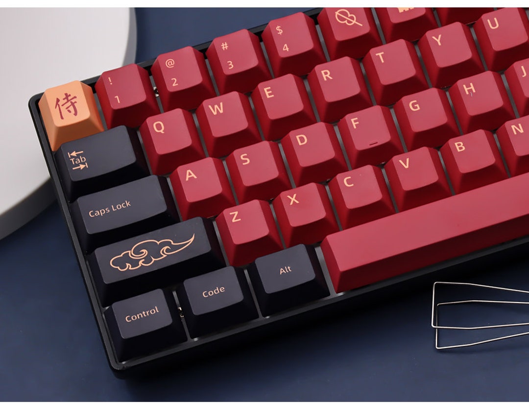 Backlit Samurai Keycaps Red Samurai Japanese Theme Keycap Set for Mechanical Keyboard - Etsy Canada
