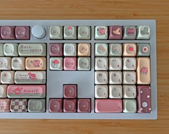 Mushroom Forest Keycap Set: Cherry or MOA Profile, PBT