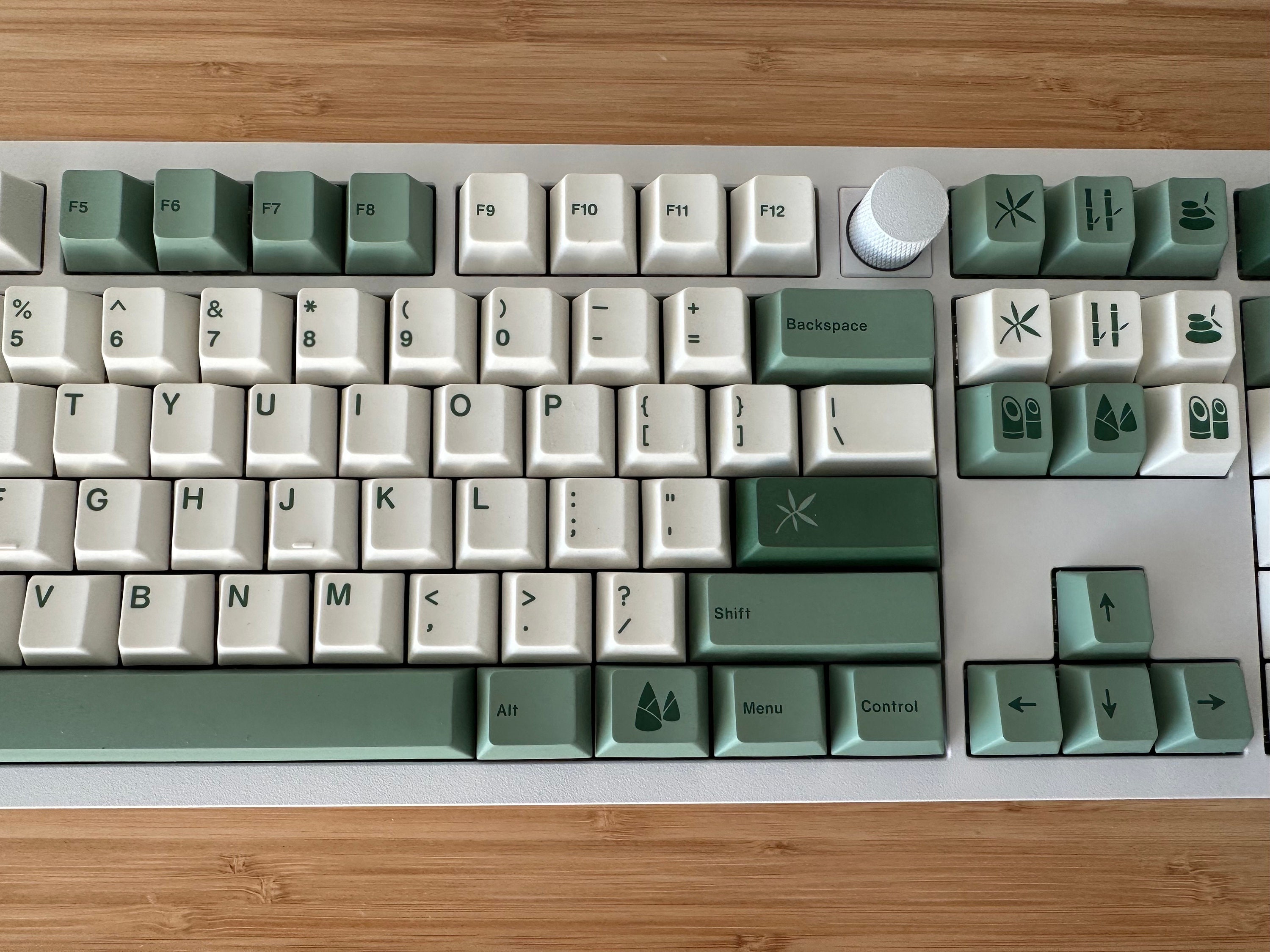 キーボード Gentoo Forest Green Forest Green 61Keys Pro Mini RGB Tri-Mode Hot-swap