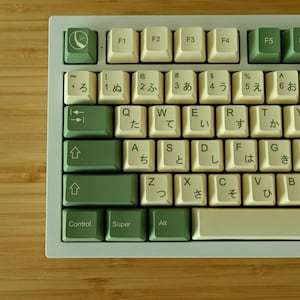 Waldgeist Japanisches Thema Tastenkappen für Mechanische Tastatur | 134 Tasten | Kirschprofil | MX-Schalter Typ | PBT-Material