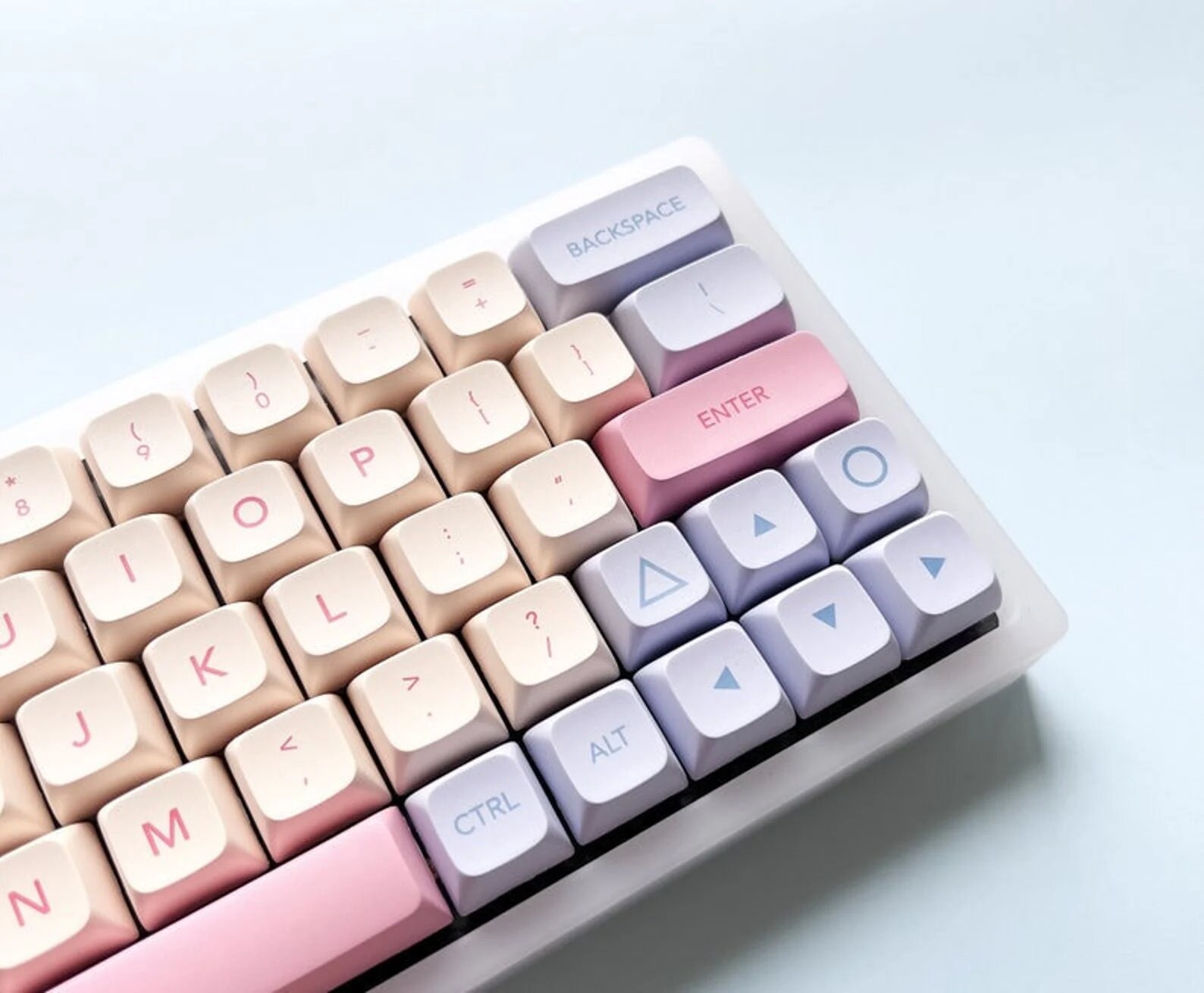 132pcs Marshmallow Theme Keycap Set Cotton Candy Theme Etsy Canada