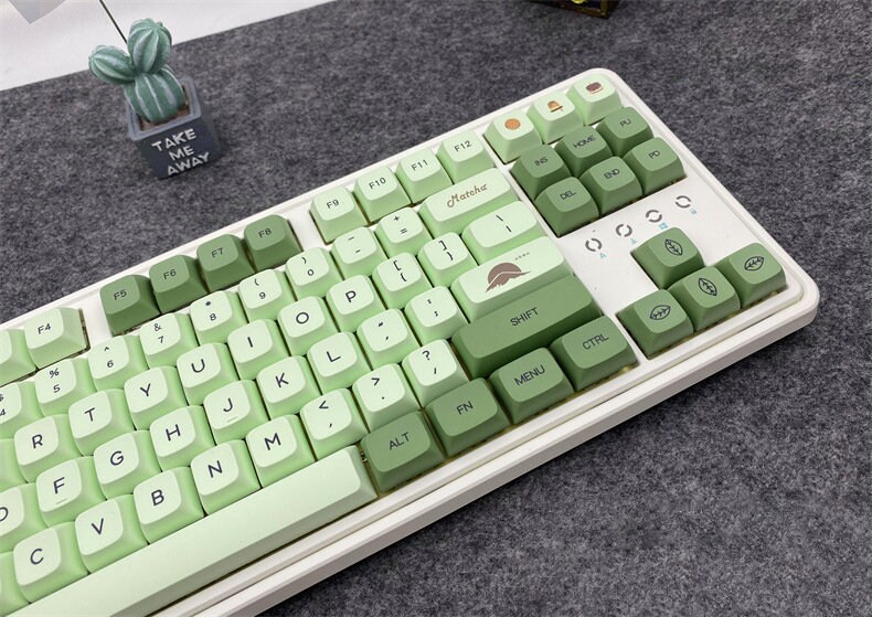 124 Keys Matcha Green Keycaps for Mechanical Keyboard XDA Etsy Canada