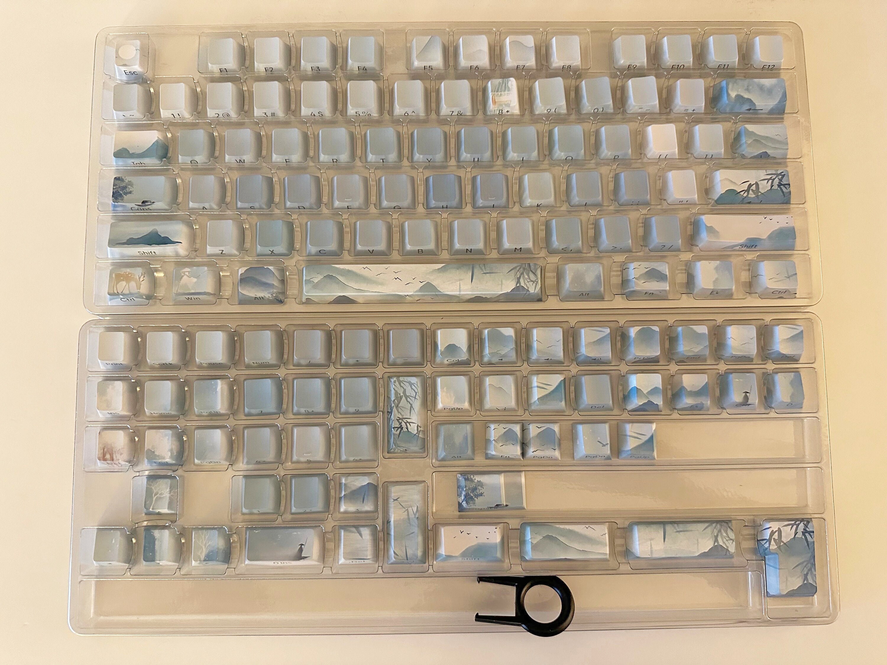 キーボード NiamhDignamDesigns Mountain scene Keycap NiamhDignamDesigns Mountain scene Keycap