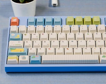 Warm Cozy Home Theme Keycap Set: Child Theme, Cherry Profile, PBT