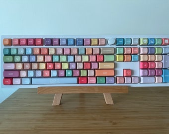 Keycaps Rainbow Candy: Perfil XDA, PBT