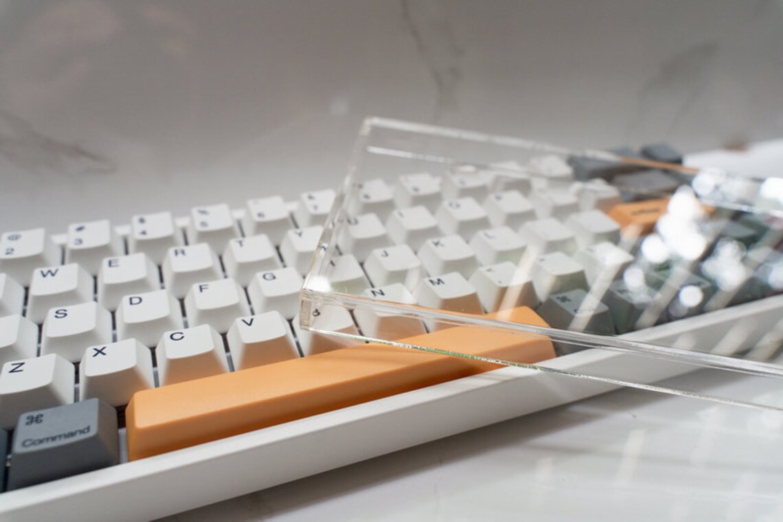 High Quality Acrylic Case for Mechanical Keyboards Dust Cover Etsy
