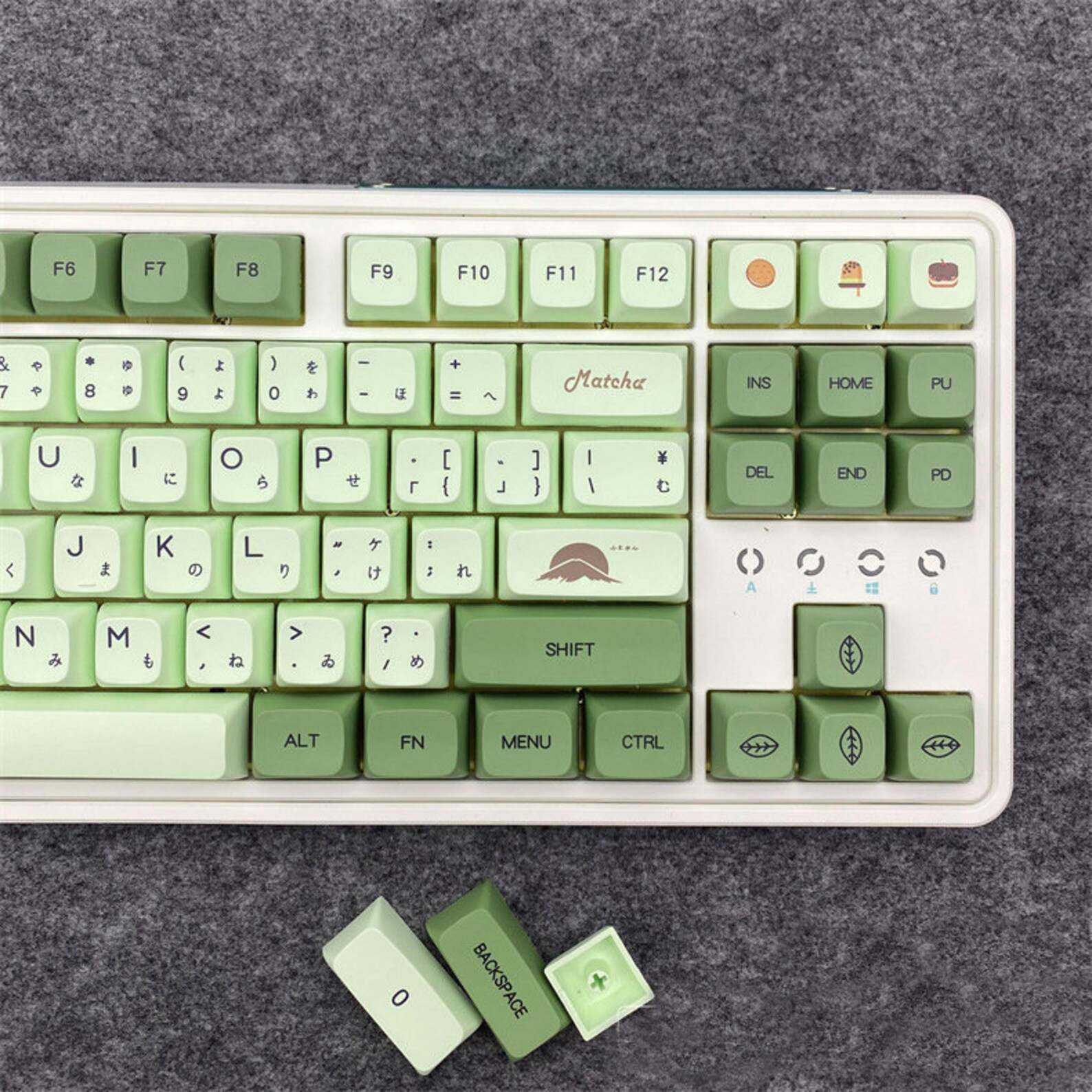 124 Keys Matcha Green Keycaps for Mechanical Keyboard XDA Etsy Canada