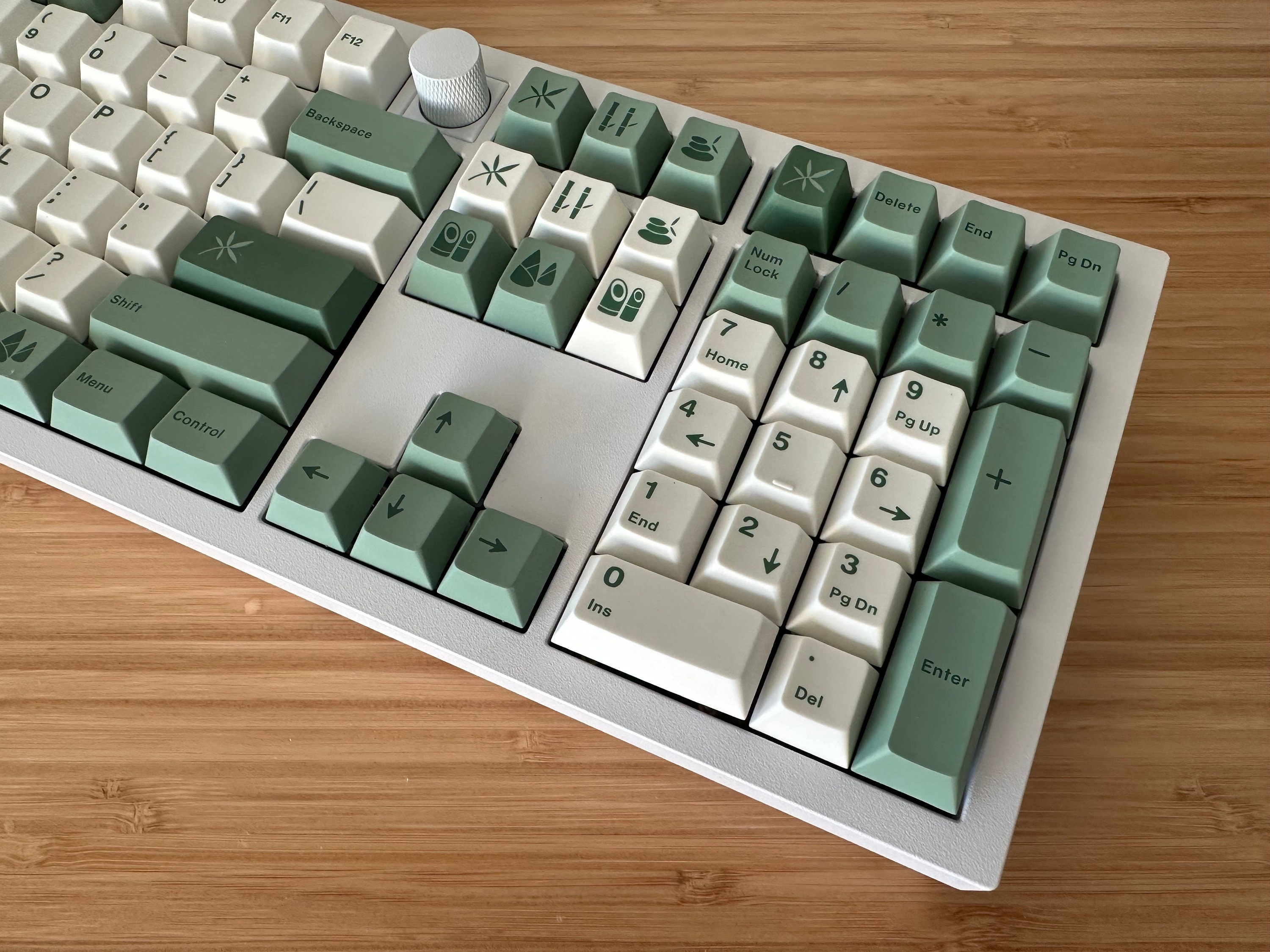 Tree Design Keycaps Green Bamboo Forest Keycap Set: Cherry Profile, PBT - Etsy
