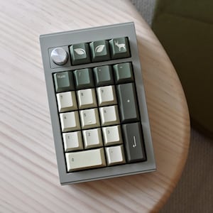 Forest Spirit Nature Theme Numpad Keycap Set