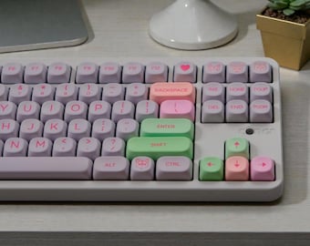 Industrial Gray Keycap Set: MOA Profile, PBT