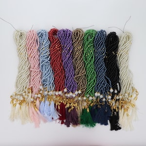 Vav Pearl Tasbih: Islamic Gifts, 99 Prayer Beads, Bulk Misbaha Tasbeeh, Ramadan Mubarak, Eid