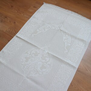 Cotton Taffeta Prayer Mat, Portable Thin Prayer Rug, Muslim Travel Prayer Mat, Islamic Gifts, Janamaz, Ramadan Eid Gift, Sejadah, Mawlid