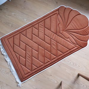 Foam Padded Prayer Mat, Muslim Prayer Rug, Thick Prayer Mat, Islamic Prayer Mat, Ramadan Eid Gift, Janamaz, Sejadah, Soft Prayer Rug