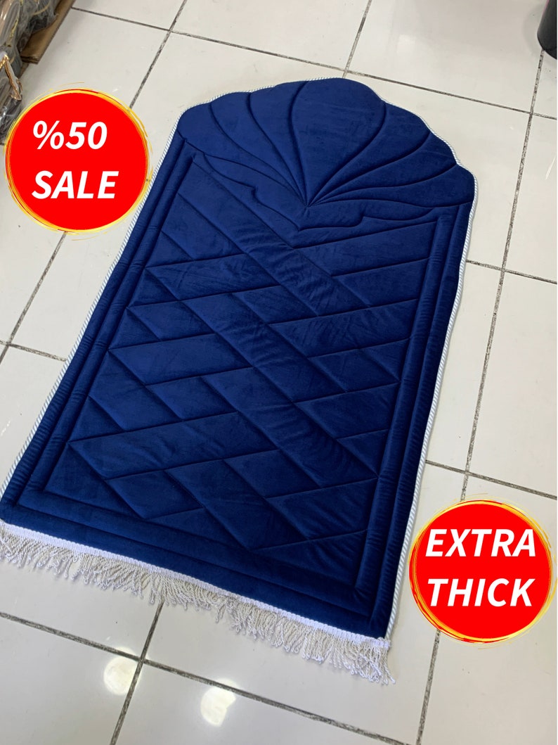 Memory Foam Prayer Mat,carpet Soft Padded Rug,extra Thick Prayer Mat