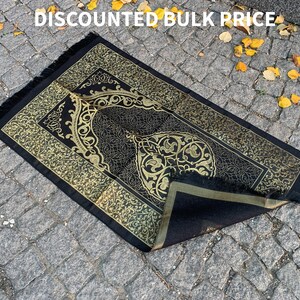 Cotton Taffeta Prayer Mat, Portable Thin Prayer Rug, Muslim Travel Prayer Mat, Islamic Gifts, Janamaz, Ramadan Eid Gift, Sejadah, Mawlid