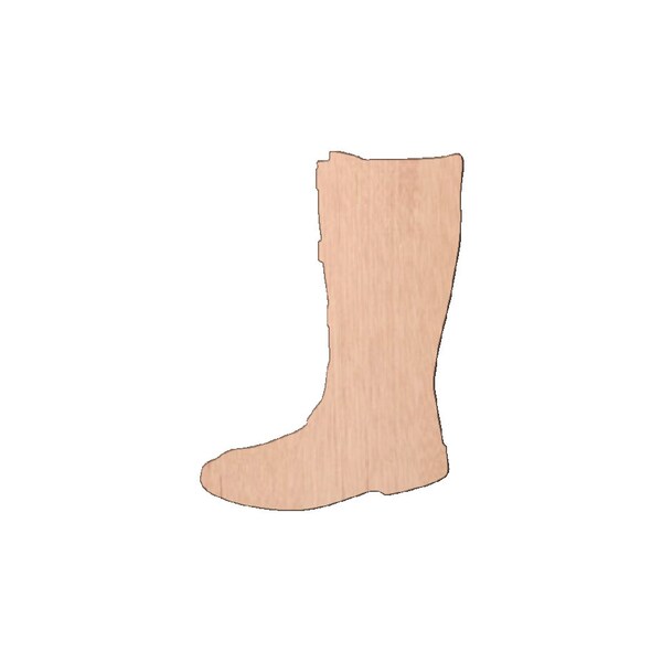 Splash into Creativity with Birch Plywood Rain Boot Shape Cutouts - Perfect for Rainy Day Crafts & Home Decor! | Unfinished DIY, 4" - 42"