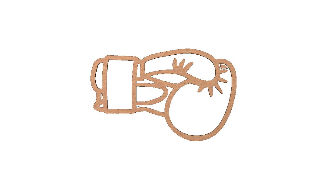 MDF Boxing Gloves Wood Cutout. Gym Decor Coach's Office Etsy