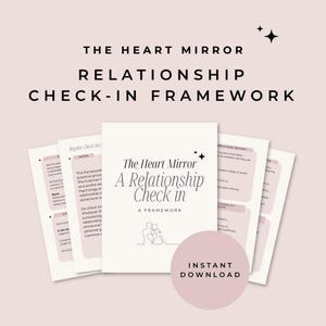 Steg-för-steg-guide för relationskontroll och kommunikationsarbetsblad för par för att fördjupa kontakten och emotionell intimitet