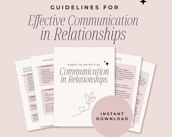 Step-by-Step Guide to Effective Communication in Relationships (Printable PDF)