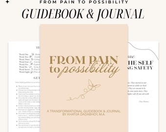 Transformational Healing Journal: 8-Week Guidebook for Post-Trauma Recovery (Digital Download)