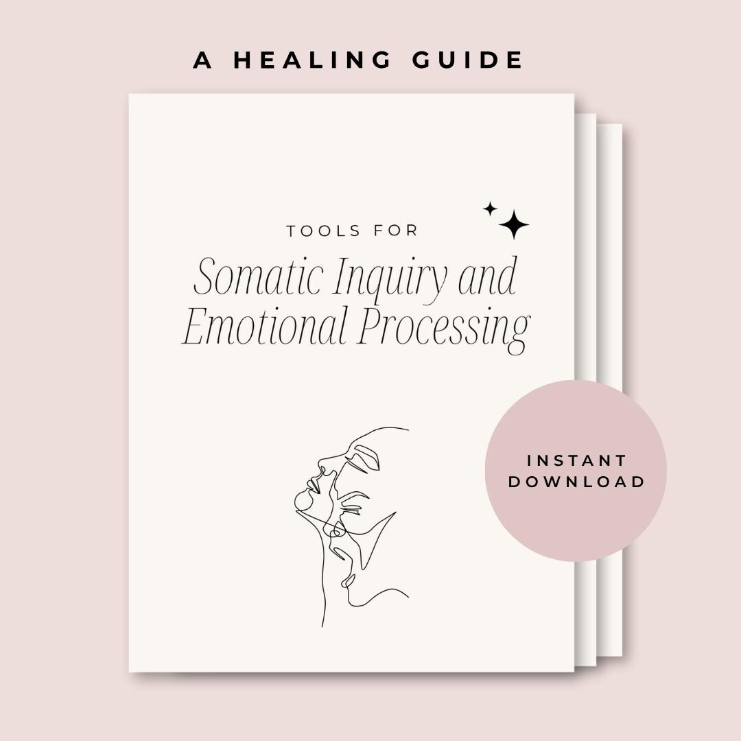 Somatic Tools.pdf Tools for Somatic Healing and Emotional Processing (printable PDF) - Etsy