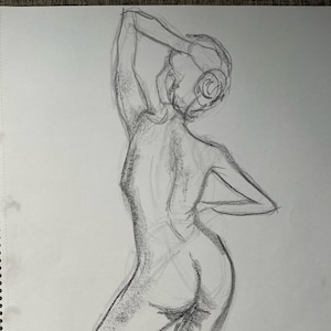 Absorbing I Charcoal on Paper I Original Drawing