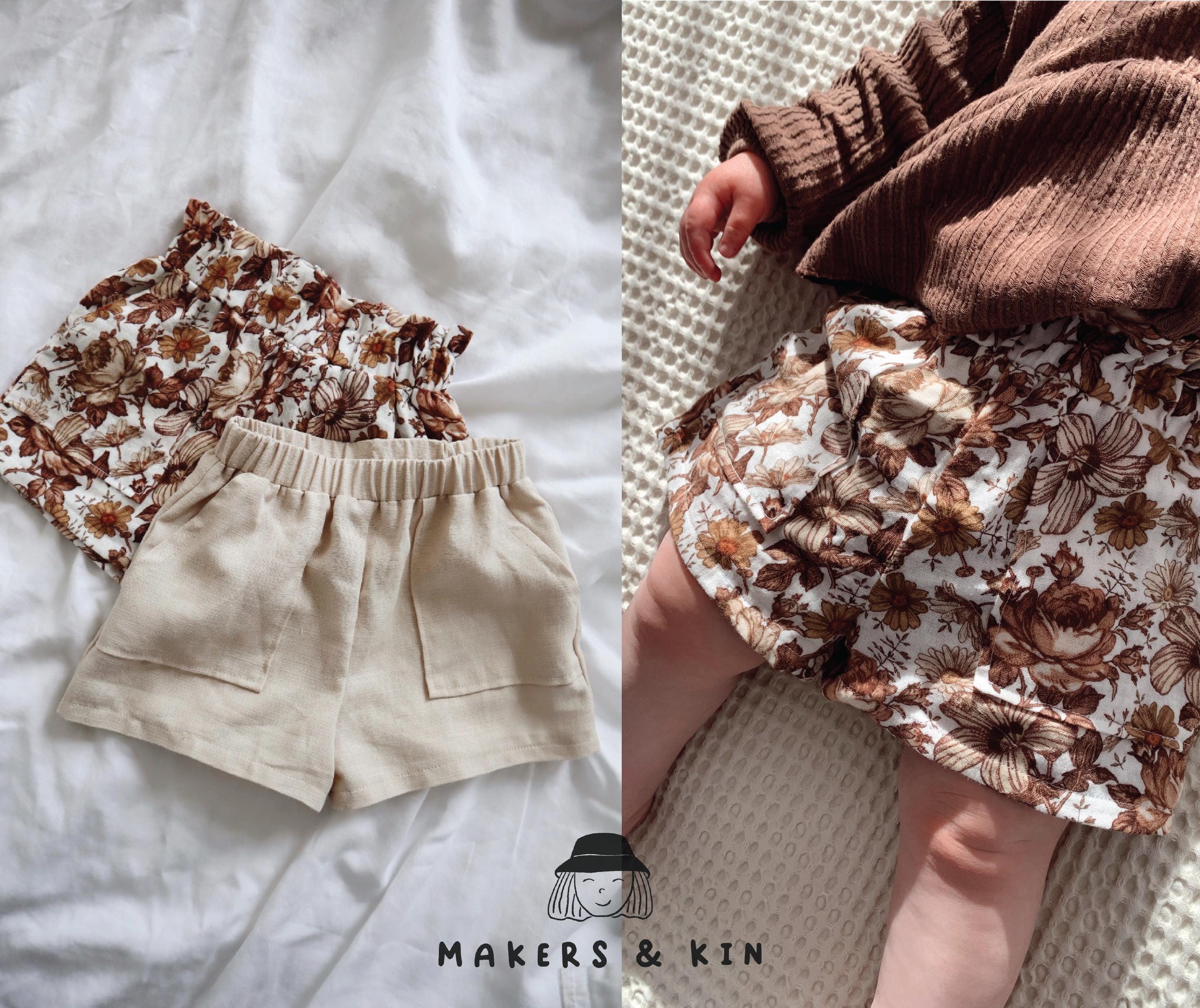 Girls Loose Shorts Etsy Canada