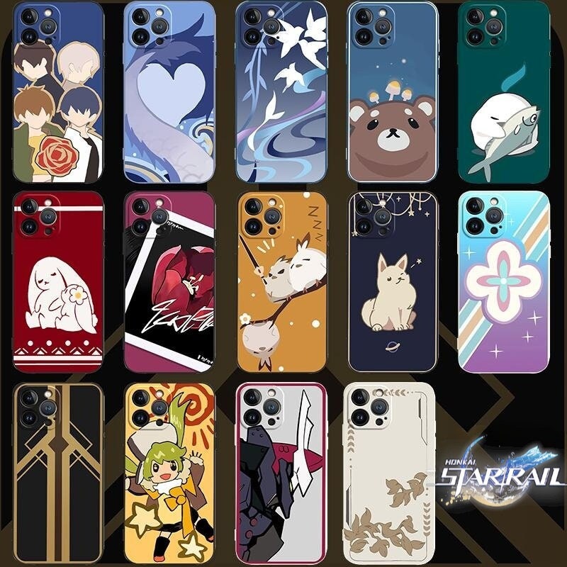  for Honkai: Star Rail Hook Station Phone Case Compatible with  13 Pro Max Cartoon Cute Anime Trendy Bumper : Sports & Outdoors