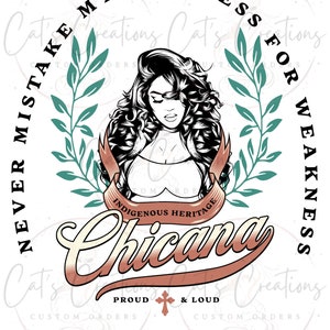 Chicana-Beautiful Latina PNG