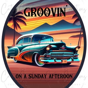 Groovin&#39; on a Sunday Afternoon-Lowrider PNG