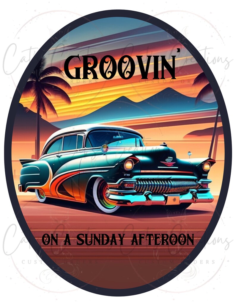 Groovin' on a Sunday Afternoonlowrider PNG Etsy