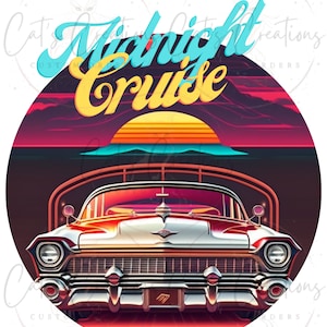 Midnight Cruise-Lowrider PNG