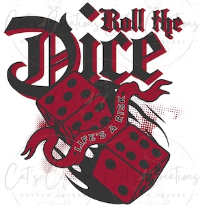 Life's a Risk (PNG) dadi, poker, gioco d'azzardo, arte chicano, oldies lowrider, decorazioni per feste