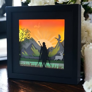 Coin livre trône de verre fait main, inspiration Terrasen, décoration d'étagère sous licence officielle