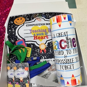 Teacher Appreciation Gift Box Set