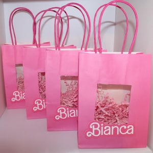 Doll Box Inspired Favor Bag (Customizable)