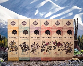 Lemon Incense Patagonia | Lemon | Orange | Vanilla | Hibiscus | Yerba | Mint | Rue  | Handmade |