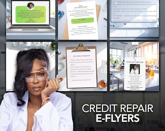 Editable Credit Repair Welcome Packet | Canva Template