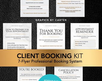 Client Booking Experience Kit | Business Booking System